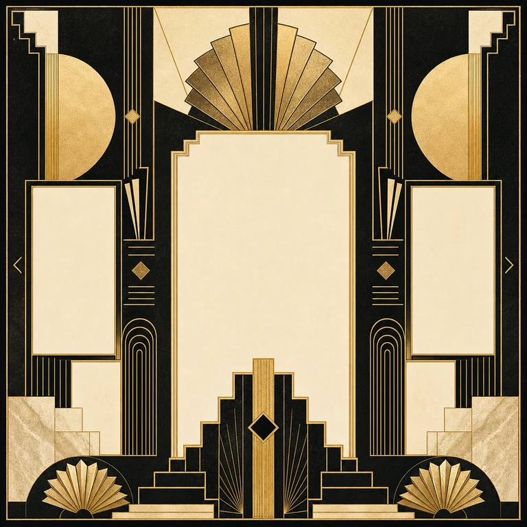 Art Deco Luxury Campaign Creative DB reference thumbnail