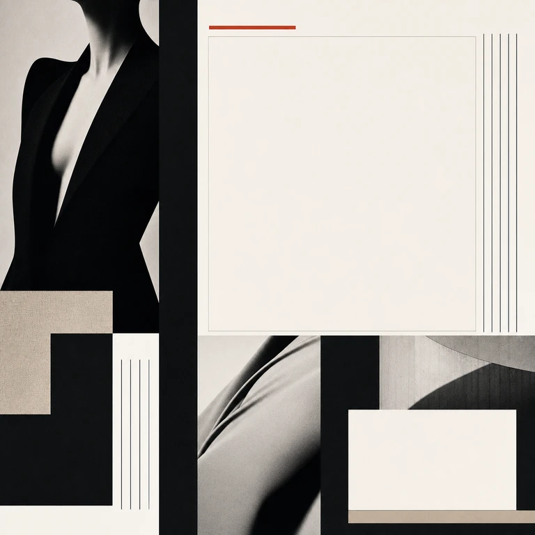 Fashion Editorial Contrast Creative DB reference thumbnail