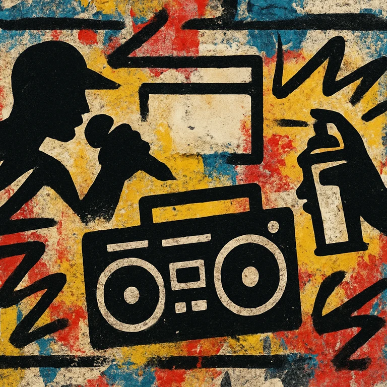Graffiti Street Poster Creative DB reference thumbnail