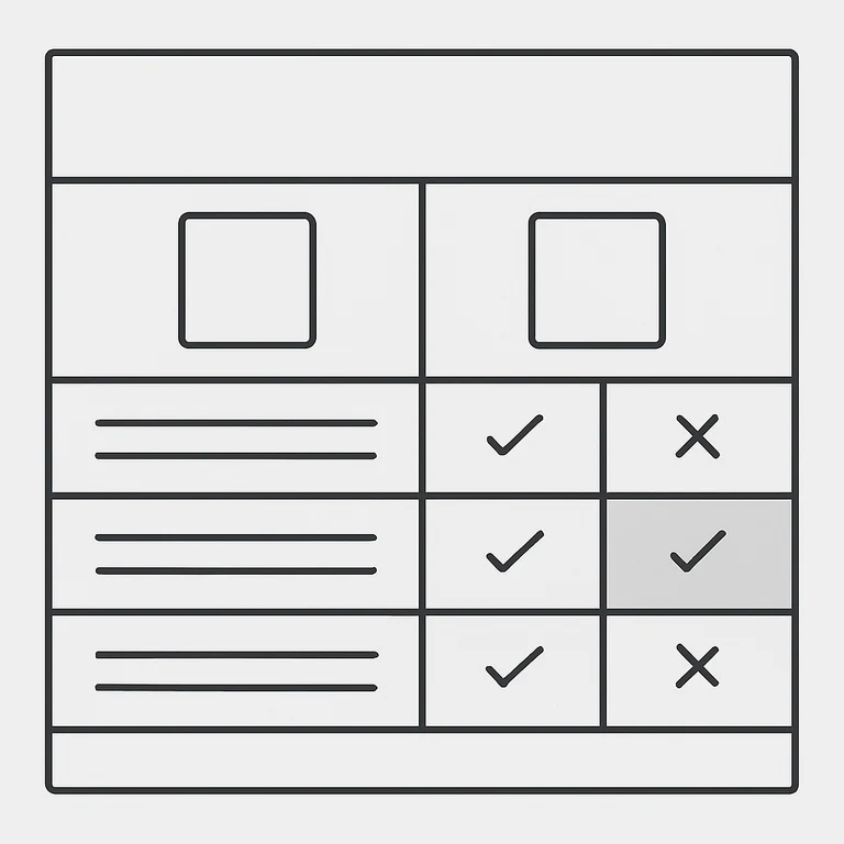 Infographic Comparison Chart Creative DB reference thumbnail
