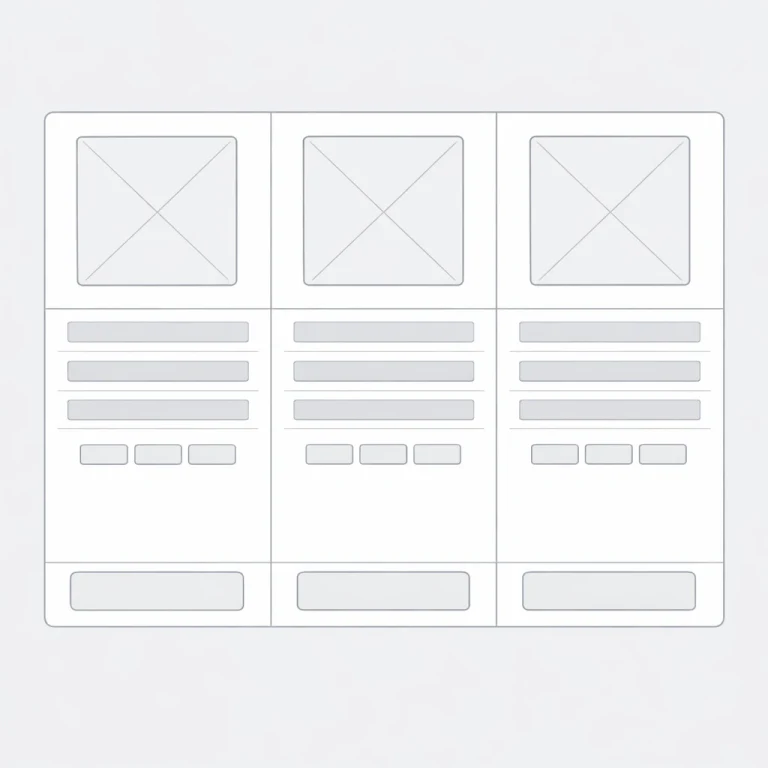 Product Comparison Grid creative reference thumbnail