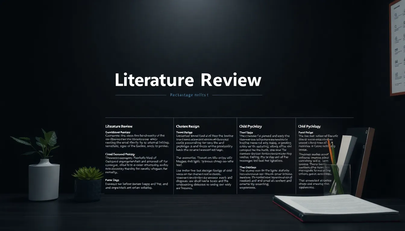 Literature Review Synthesizer preview