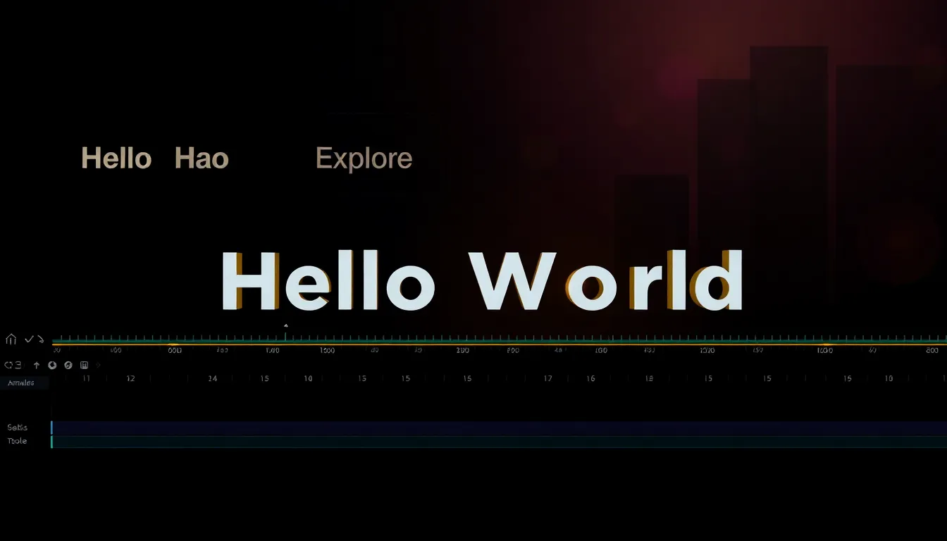 Kinetic Typography Creator preview