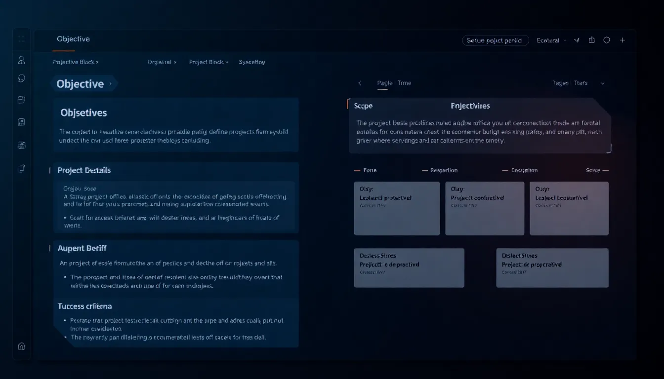 Project Brief Creator preview