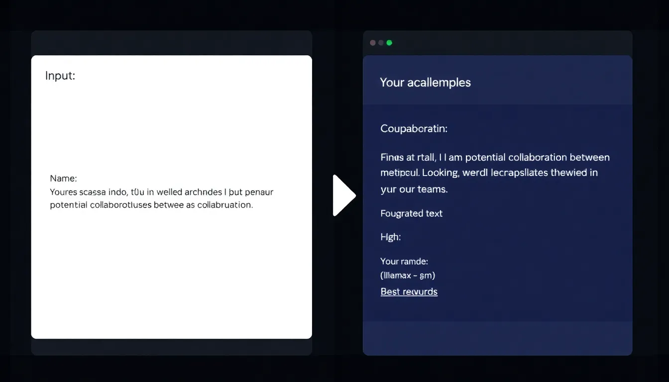 Email Writer preview