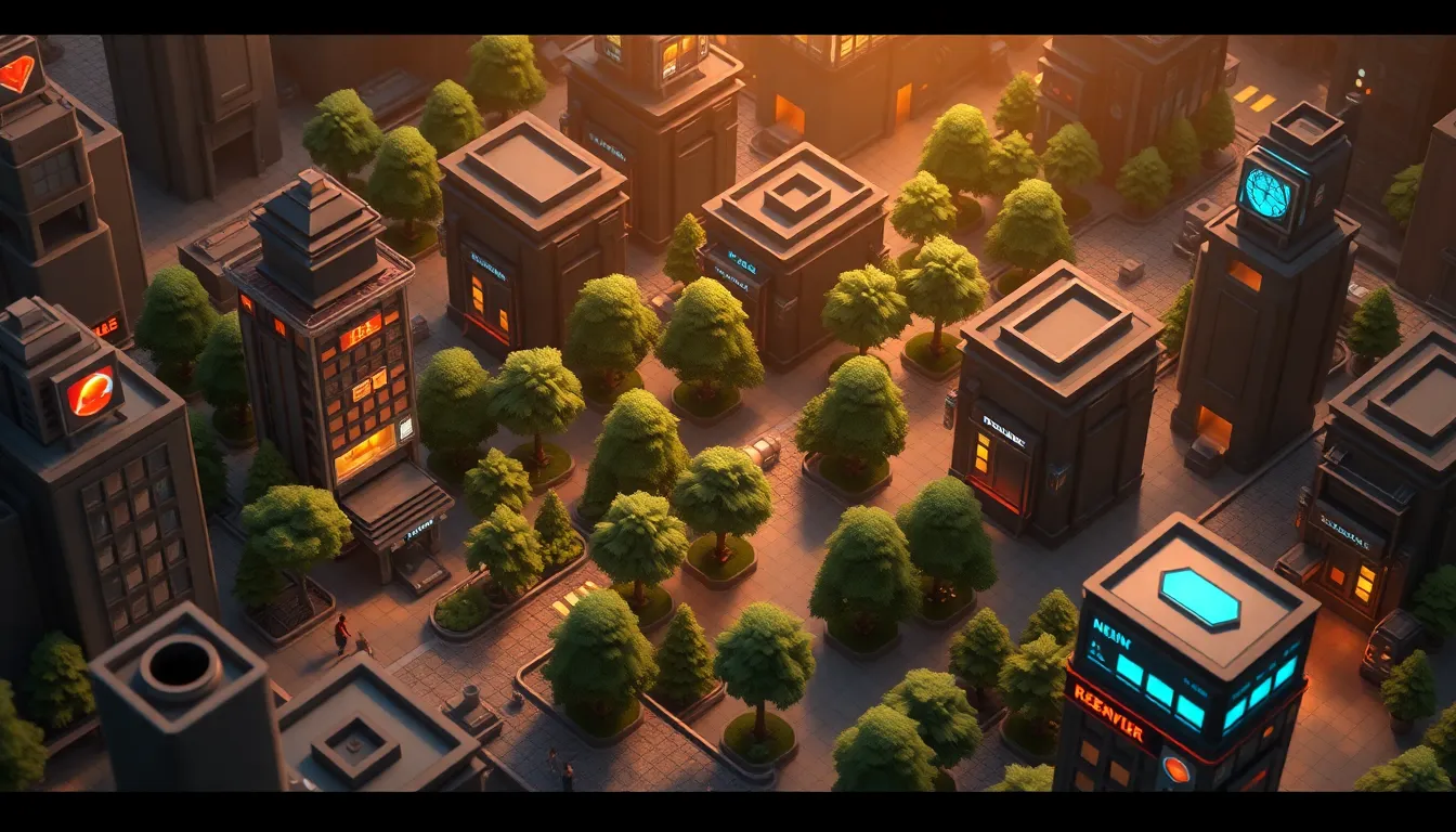 3D Scene Builder preview