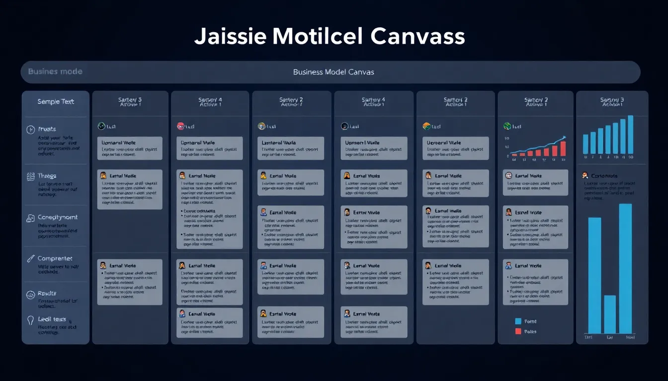 Business Model Canvas Generator preview
