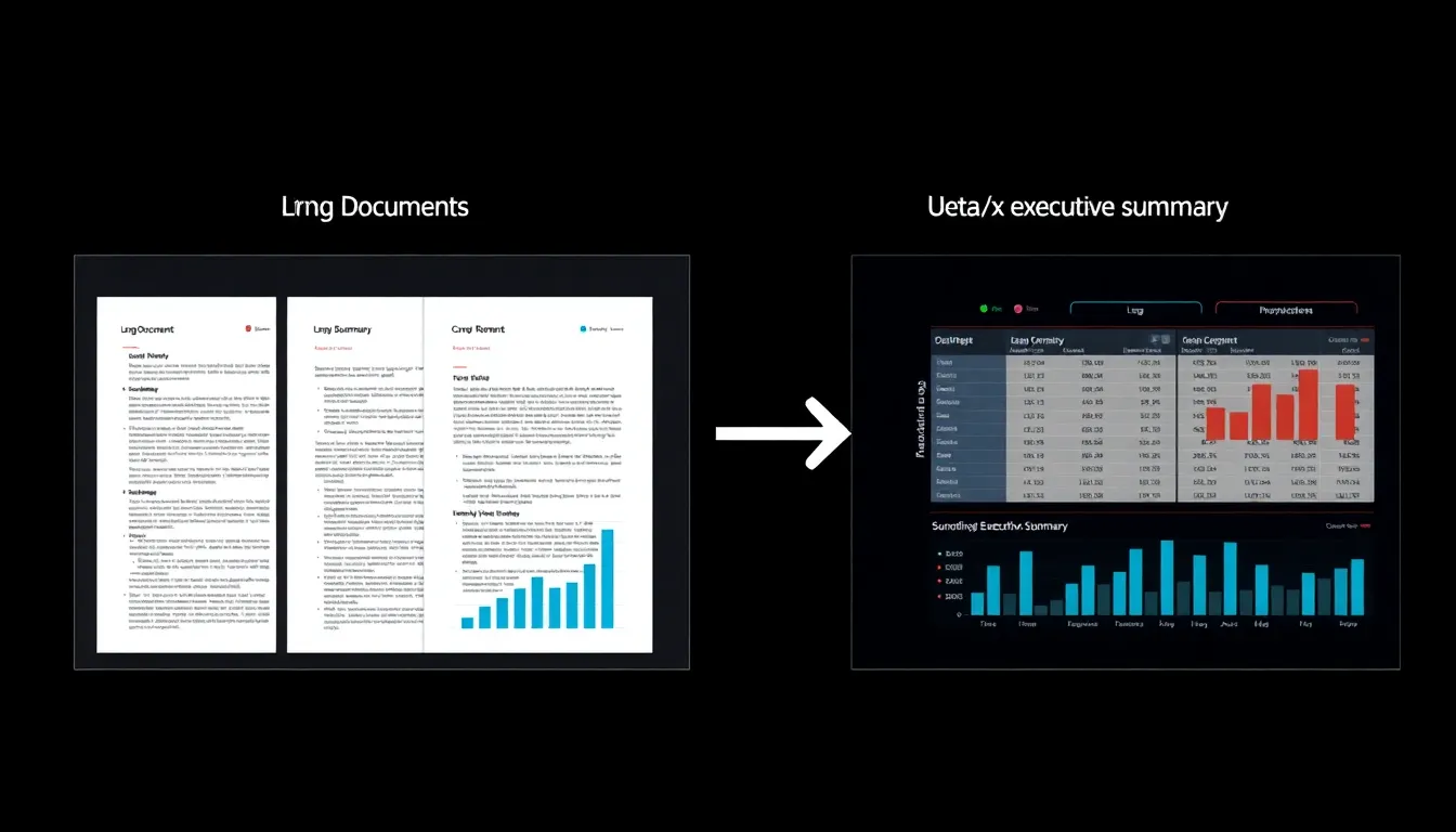 Executive Summary Builder preview