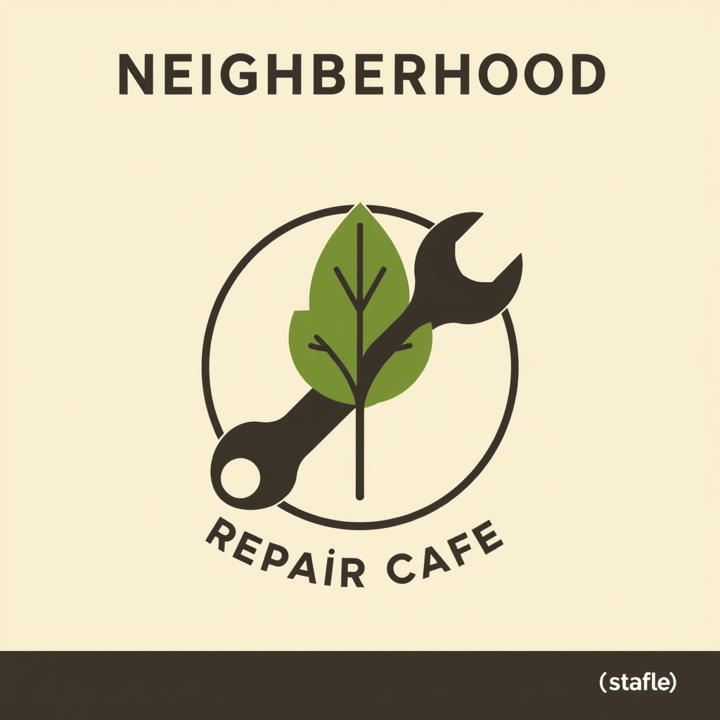 A wrench and a leaf. Extra letters are not the brand.