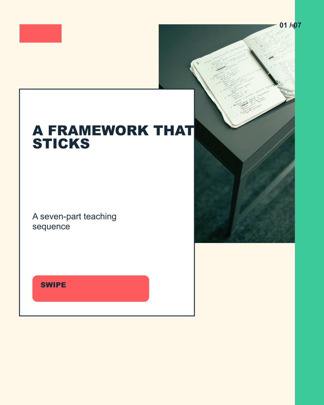 Four editable seven-page social carousel systems with distinct education, beauty, comparison, and zine directions.