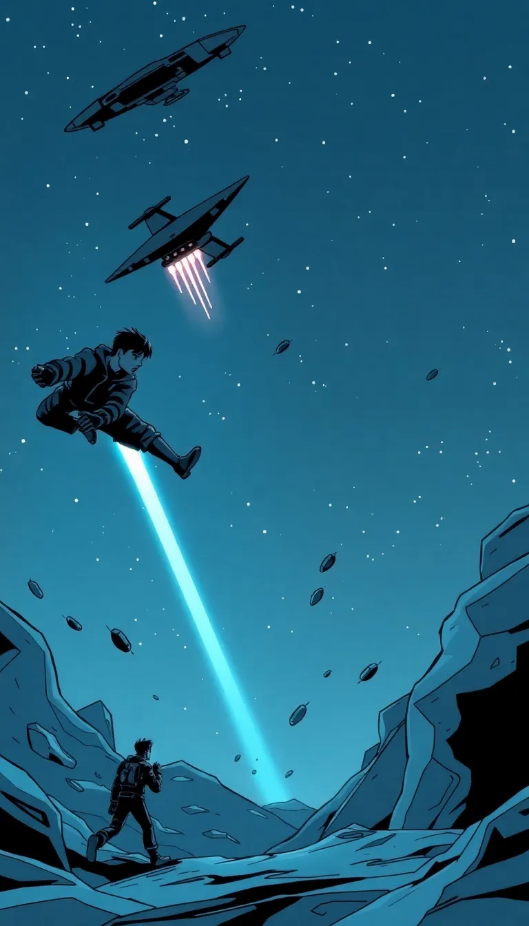 Sci-fi rescue mission · Confrontation